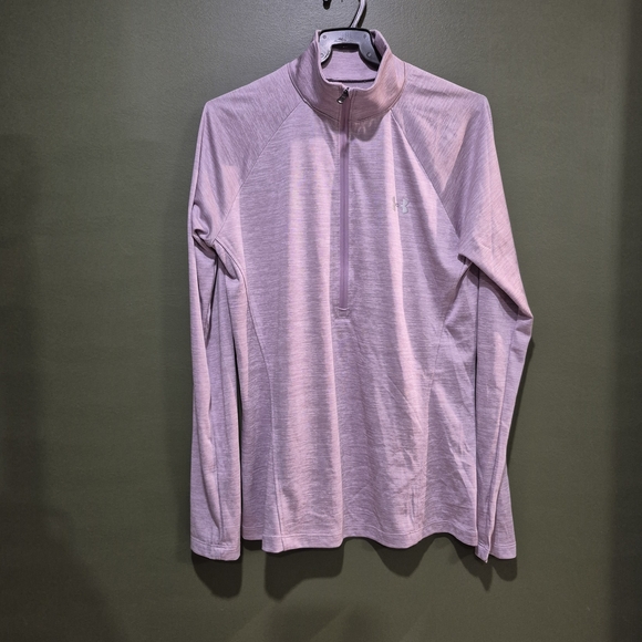 Under Armour Women's Purple Long Sleeve Tee - Picture 2 of 9